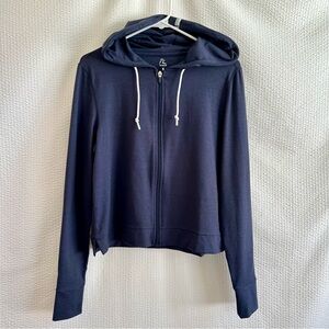 Rhoback Tempo Women’s Navy Blue Zip-Up Hoodie Jacket Size: Small